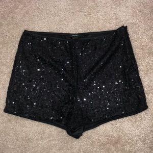 Sequin Shorts
